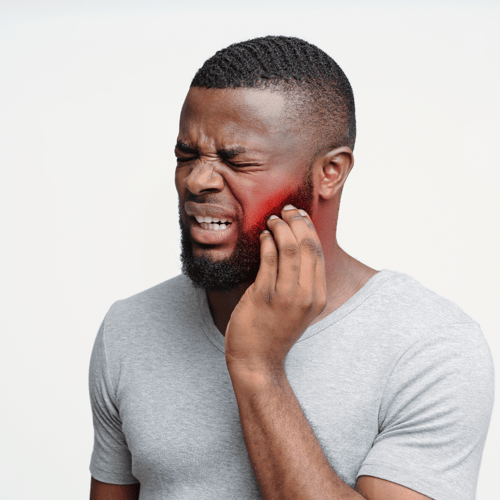 patient receiving dental treatment