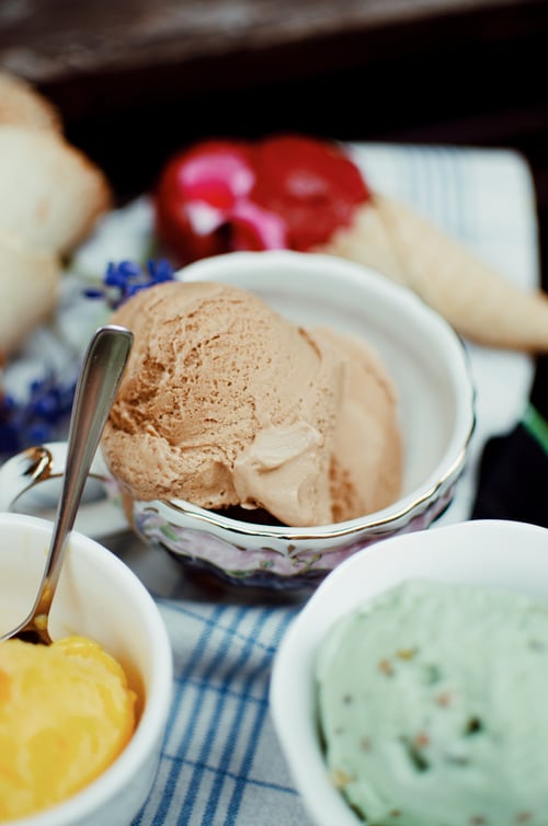 ice cream bowls