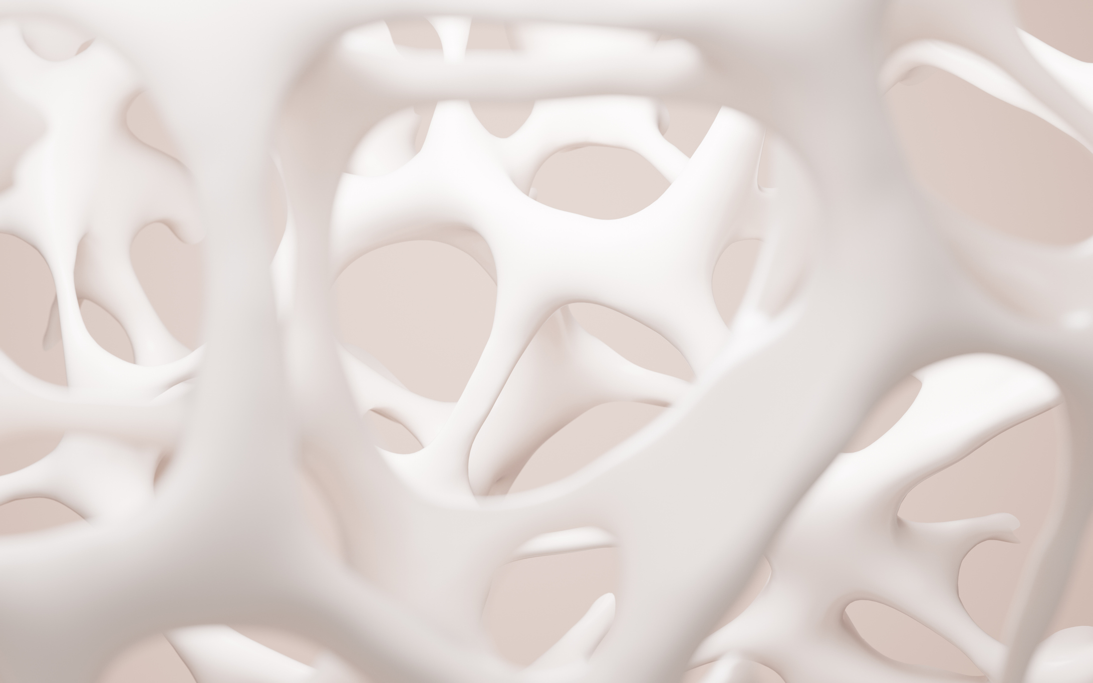 3d rendering bone mineral density background